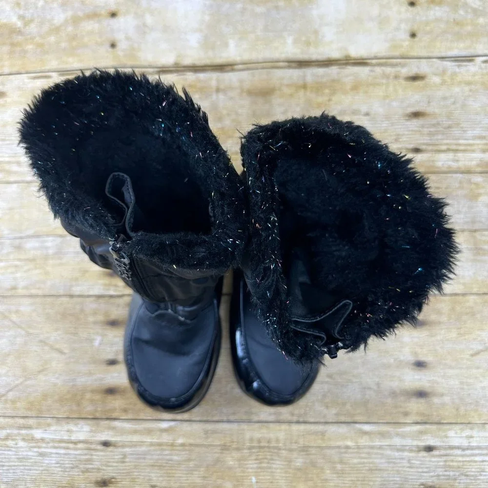 Totes Winter Snow Boots Size 11 Girls Kids Toddler Hearts